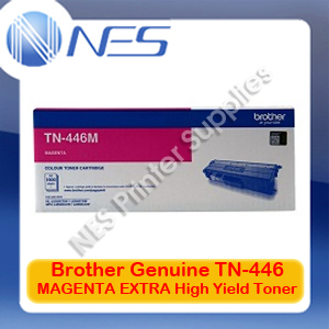 Brother Genuine TN-446M MAGENTA EXTRA High Yield Toner Cartridge for HL-L8360CDW/HL-L9310CDW/MFC-L8900CDW/MFC-L9570CDW (6.5K)